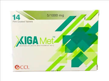 Picture of Xiga Met 5/1000 Tab 7x2